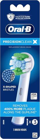 Oral B Precision Clean Replacement Brush Head, 3 count in Kuwait