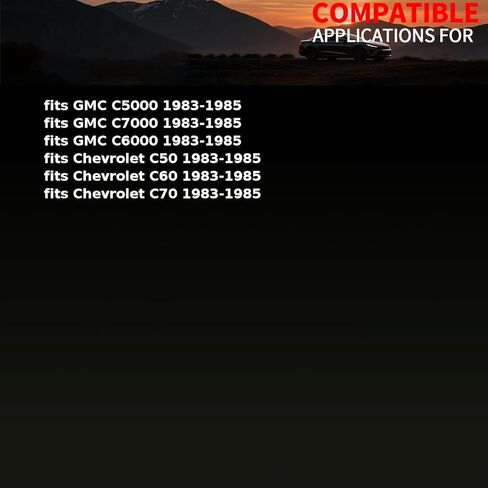 ناقل الحركة اليدوي الختم الخلفي يناسب شيفروليه C50، C60، C70 1983 1984 1985 يناسب GMC C5000، C6000 1983 1984 1985 1X in Saudi Arabia