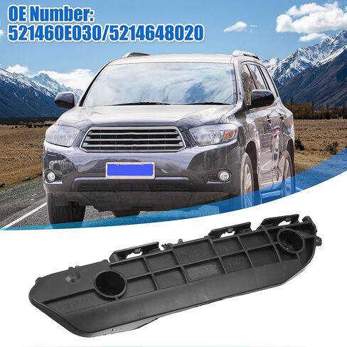 X AUTOHAUX غطاء المصد الأمامي الأيسر رقم 521460E030/5214648020 لتويوتا هايلاندر 2008-2010 in Saudi Arabia