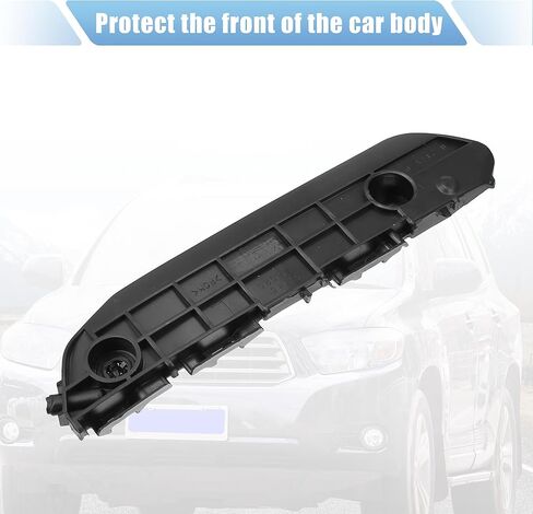 X AUTOHAUX غطاء المصد الأمامي الأيسر رقم 521460E030/5214648020 لتويوتا هايلاندر 2008-2010 in Saudi Arabia
