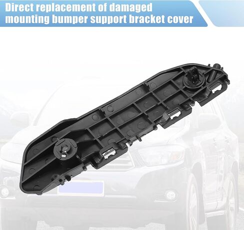 X AUTOHAUX غطاء المصد الأمامي الأيسر رقم 521460E030/5214648020 لتويوتا هايلاندر 2008-2010 in Saudi Arabia