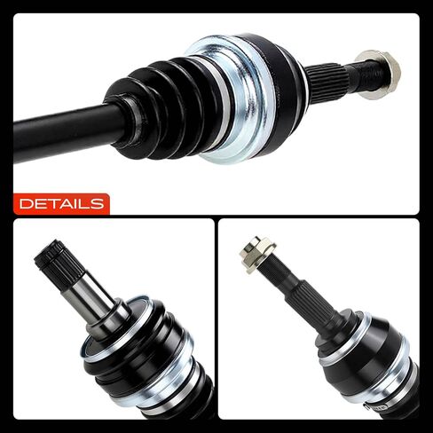 مجموعة عمود محور السيرة الذاتية الممتازة - متوافقة مع Lexus LS460 2007-2017، LS600h 2008-2015، 4.6L 5.0L - جانب السائق الأيسر الخلفي، استبدال # 4234050070 in Saudi Arabia