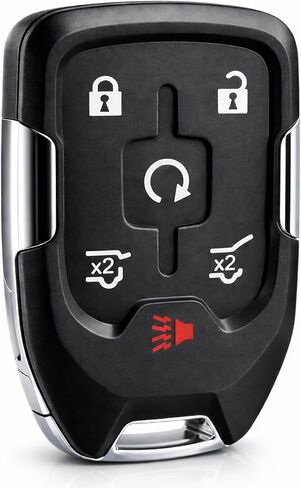 Smart Key Fob Keyless Entry Remote fits 2015-2020 Chevy Suburban/Tahoe/GMC Yukon + Yukon XL (HYQ1AA, 13580802), Set of 2 in Saudi Arabia