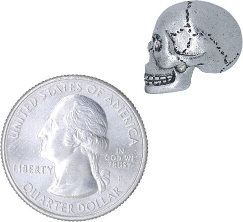 Jim Clift Design Skull Lapel Pin in Kuwait