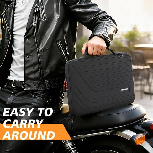 NIDOO 13.3 inch Laptop Sleeve Carrying Case 14 inch Computer Bag Shockproof Hard Shell Protective Cover Handle for 13 inch MacBook Air Pro/13.5" Surface Laptop 6/14" ThinkPad E14 Gen 6/ Dell HP Asus in Kuwait