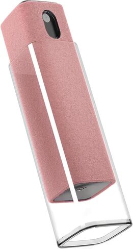Screen Cleaner Spray and Wipe by EVEO - Computer Screen Cleaner, Laptop Screen Cleaner, Car Screen Cleaner, iPad Screen Cleaner, iPhone 2in1 Touchscreen Mist Cleaner - 2 Pack - Grey & Rose Gold in Kuwait