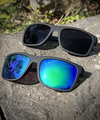 Polarized Sunglasses for Men, Mens Sunglasses Sun Glasses for Driving Fishing 3 Packs in Saudi Arabia