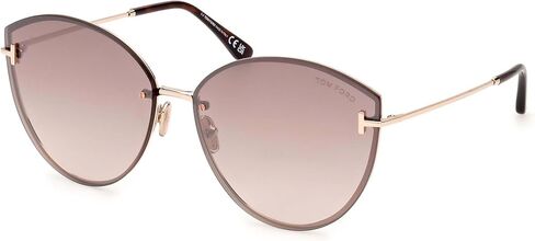 Tom Ford EVANGELINE FT 1106 Rose Gold/Brown Shaded 63/14/140 women Sunglasses in Saudi Arabia
