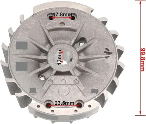 Flywheel Magnetic Coil For Chainsaw 4500 5200 5800 45cc 52cc 58cc Garden Tools Replacement Parts in Saudi Arabia
