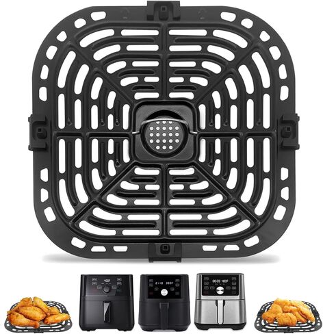 Air Fryer Accessories for Instant Pot Vortex Plus 6 in 1 6 QT Gourmia GAF735 6 QT Air Fryer, Air Fryer Replacement Parts Tray Rack Grill Plate Grill Pan Crisper Plate, Dishwasher Safe in Kuwait