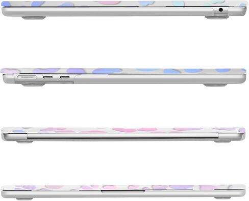 MOSISO Compatible with MacBook Pro 14 inch Case 2025 2024 2023 2022 2021 M5 M4 M3 M2 M1 A3434 A3112 A3185 A3401 A2918 A2992 A2779 A2442, Plastic Hard Shell Cover&Keyboard Cover, Colorful Leopard Grain in Saudi Arabia