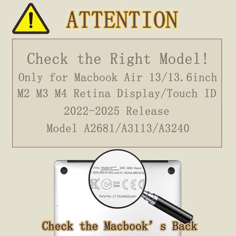 Laptop Case Compatible with New MacBook Air 13 inch M2 M3 M4 (2022-2025) A2681 A3113 A3240, Plastic Hard Shell Case & Clear Keyboard Cover for MacBook Air 13.6,Horses Racing in Kuwait