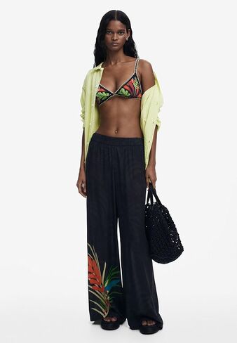 Desigual Women's Tropical Long Pants in Saudi Arabia