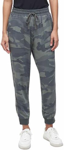Splendid Ladies' Knit Jogger Casual Pants (Medium, Camo) in Saudi Arabia
