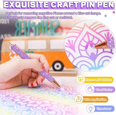 TECKWRAP Brayer Roller & Mat Tweezers Remover Set, Brayer Roller Tool Set Brayer Rollers for Printmaking Rubber Brayer Rollers for Crafting Printmaking, Print, Ink, Stamping Tools in Kuwait