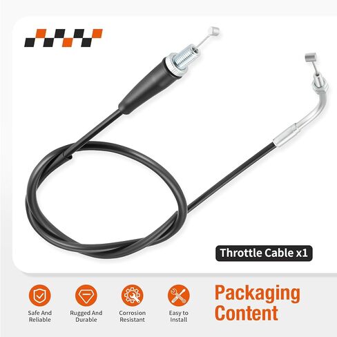 Throttle Cable For Kawasaki Prairie 360 2x4 4x4 KVF360 2003-2013 54012-0205 54012-7504 in Saudi Arabia