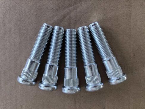 5PCS M14x1.50 Serrated Wheel Stud Bolts 610-615 0.62' Knurl, 2.35 in. Length Replacement for 2011-2024 Dodge Durango, 12-25 Ram 1500, 11-21 Jeep Grand Cherokee Wagoneer in Saudi Arabia