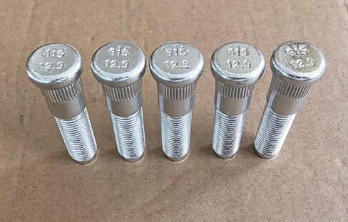 5PCS M14x1.50 Serrated Wheel Stud Bolts 610-615 0.62' Knurl, 2.35 in. Length Replacement for 2011-2024 Dodge Durango, 12-25 Ram 1500, 11-21 Jeep Grand Cherokee Wagoneer in Saudi Arabia