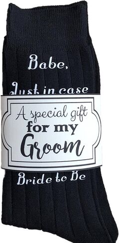 Groom Gift - Groom Socks - Just in case you get cold feet - Sole Mates - 4 colors available in Saudi Arabia