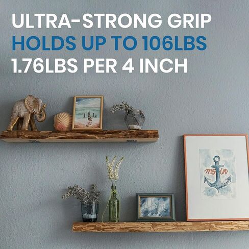 شريط نانو من تابيبير تمزيق باليد، شريط تثبيت مزدوج الجوانب 1.18 بوصة × 16.4 قدم، شريط قوي سميك 0.08 بوصة، شرائط لاصقة على الحائط من الجل الشفاف قابلة لإعادة الاستخدام، لا أثر لها، قابلة للغسل لتعليق الصورة، الملصق، السجاد in Kuwait