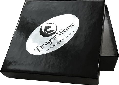 DragonWeave Jewelry Gothic Biker Black Leather Skull and Loops Bracelet, Fully Adjustable in Kuwait