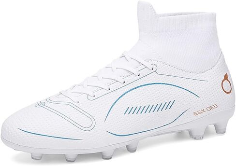 أحذية ESXGED النسائية المريحة لكرة القدم أحذية سبايك للرجال رياضية في الهواء الطلق/داخل المنزل، أحذية كرة قدم للفتيات/الأولاد، أحذية الجري والمشي للطلاب، أحذية رياضية عصرية in Kuwait