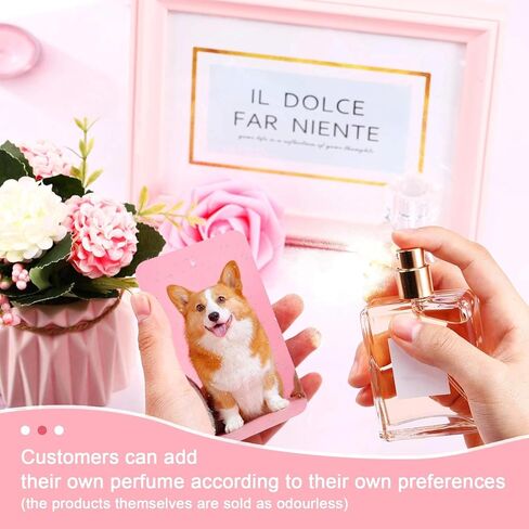 Zonon 120 Pieces Sublimation Air Freshener Blanks DIY Air Freshener Sheets Blank Car Pressed Felt Polyester Laser Cut Blanks for Car Travel Heat Press Ornaments with Elastic Cord, 5 Styles in Saudi Arabia