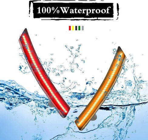 GTINTHEBOX for 2002 2003 2004 2005 2006 2007 2008 Mini Cooper R50 R52 R53 Side Marker Light Smoked Lens Amber & Red Led Fender Lamp in Saudi Arabia