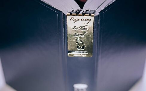 Bookmark for Bible or any Book with 8 Black Ribbons Multi Page Marker in Saudi Arabia