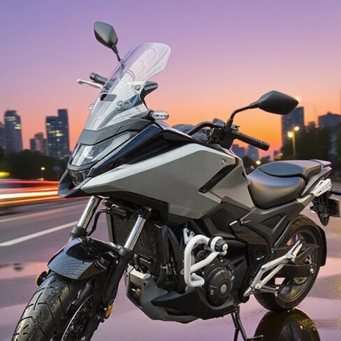 ل 25 NC750X 2025 الزجاج الأمامي NC750XDS 2025 ملحقات تعديل الزجاج الأمامي المرتفع (60 سنتيمتر شفاف) in Kuwait