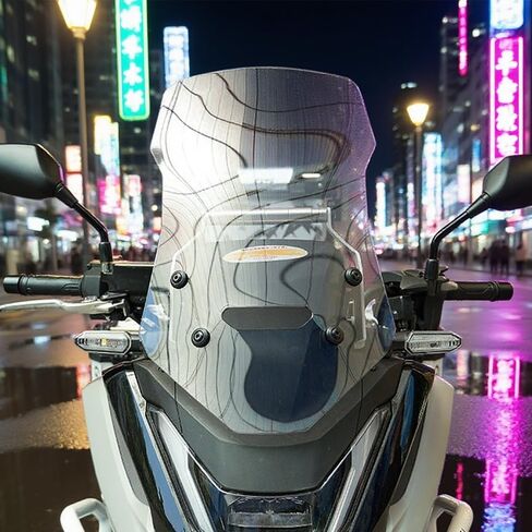 ل 25 NC750X 2025 الزجاج الأمامي NC750XDS 2025 ملحقات تعديل الزجاج الأمامي المرتفع (60 سنتيمتر شفاف) in Kuwait