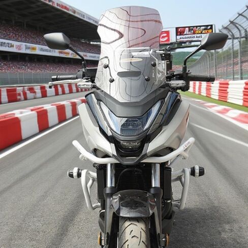 ل 25 NC750X 2025 الزجاج الأمامي NC750XDS 2025 ملحقات تعديل الزجاج الأمامي المرتفع (60 سنتيمتر شفاف) in Kuwait