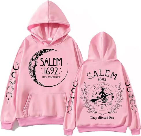 Salem 1692 They Missed One Hoodie Halloween Witch Sweatshirt Halloween Vintage Hoodie in Saudi Arabia