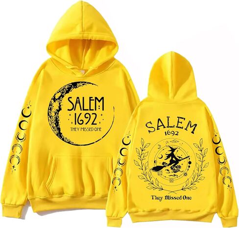 Salem 1692 They Missed One Hoodie Halloween Witch Sweatshirt Halloween Vintage Hoodie in Saudi Arabia