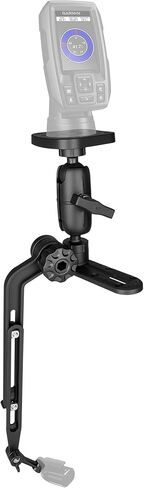 قاعدة كروية لتركيب مكتشف الأسماك مقاس 1.5 بوصة لقوارب الكاياك، ذراع تثبيت محول الكاياك/SUP، أدوات إلكترونية بحرية للقوارب، متوافقة مع سكوتي، لورانس، مكتشف الأسماك جارمين in Kuwait