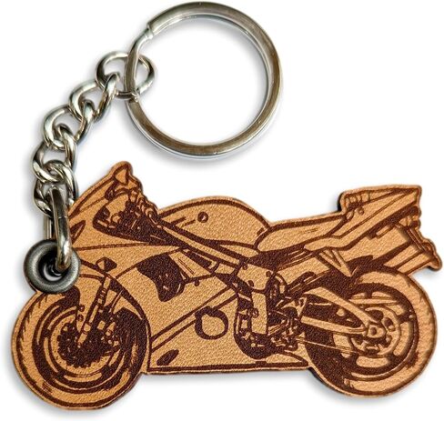 Genuine Leather Keychain, ATV, 4x4, 4 Wheeler, Quad, Side by Side, Snowmobile, Cruiser, Dirt bike, Sport Bike, in Kuwait