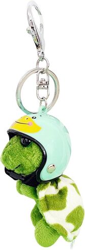 Turtle Keychain - Animal Pendant | Creative Chain with Keyrings, Adorable Key Ring with Plush Turtle Charm, Handbag Accessory in Saudi Arabia