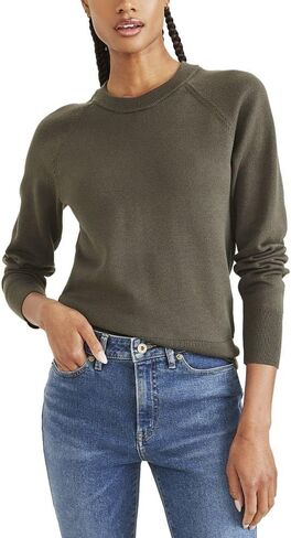 DOCKERS Women's Dockers® Women's Crewneck Sweater Regular Fit in Saudi Arabia