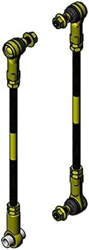 Clayton Off Road COR-5109100 - وصلات نهاية قضيب أمامي قابلة للتعديل متوافقة مع Jeep Wrangler JL/JT 2018+ in Kuwait