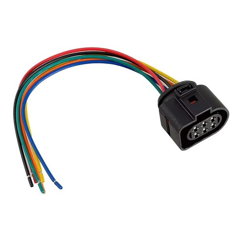 Throttle Body Connector Pigtail – 6 Pin Prewired Plug – Replaces 1J0973713 – Fits Beetle Golf Jetta Audi TT A4 in Kuwait