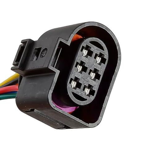 Throttle Body Connector Pigtail – 6 Pin Prewired Plug – Replaces 1J0973713 – Fits Beetle Golf Jetta Audi TT A4 in Kuwait