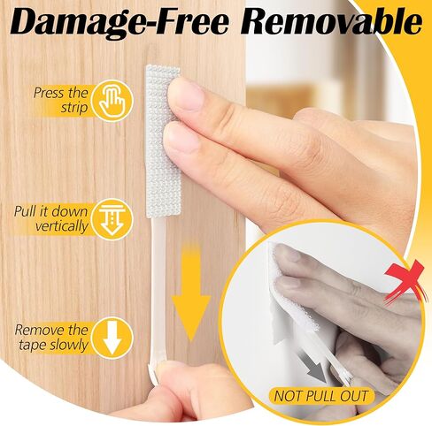 شرائط تعليق الصور من LuBanSir، شماعات صور لاصقة على الحائط بوزن 10 رطل بدون ضرر بدون أظافر، 40 زوجًا in Kuwait