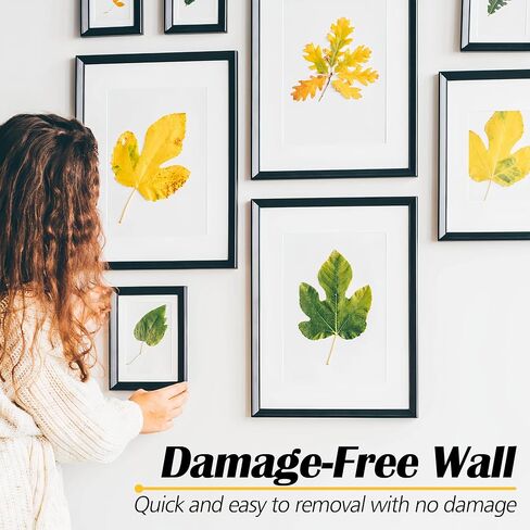 شرائط تعليق الصور من LuBanSir، شماعات صور لاصقة على الحائط بوزن 10 رطل بدون ضرر بدون أظافر، 40 زوجًا in Kuwait