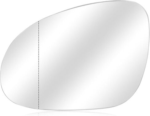 Passenger Right Side Heated Mirror Glass Replacement for VW Jetta Rabbit Passat GTI R32, Side Mirror Glass With Rear Holder in Saudi Arabia