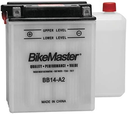 BikeMaster Conventional Battery BB14-A2 for Honda CB750 Nighthawk 1991-2003 in Saudi Arabia