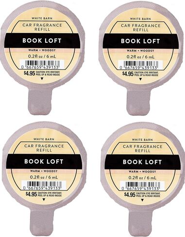Bath and Body Works Car Fragrance Refill - Pack of 4 (Fiji White Sands) in Saudi Arabia