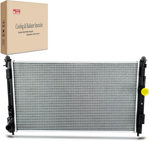 Radiator Compatible with 2007-2017 Jeep Compass Patriot 2008-2014 Dodge Avenger Caliber Chrysler 200 Sebring 2009 2011 2010 2012 2013 2015 2016 2.0L 2.4L 2.7L 3.5L 3.6L 1.8L Aluminum Core Plastic Tank in Kuwait