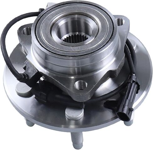 515036 مجموعة محور العجلة الأمامية مع 6 عروة ABS متوافقة مع شيفروليه تاهو 2000-2006، مناسبة لكاديلاك إسكاليد ESV 2003-2006، مناسبة لجي إم سي يوكون XL 1500 2000-2006 in Kuwait