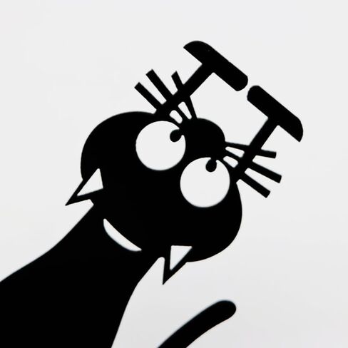 9 - Pack Cat Silhouette Bookmarks: Multi - Pack Options for Book Lovers in Saudi Arabia
