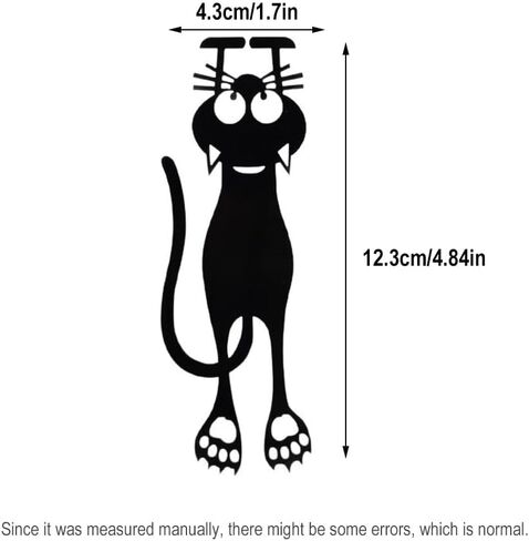 9 - Pack Cat Silhouette Bookmarks: Multi - Pack Options for Book Lovers in Saudi Arabia